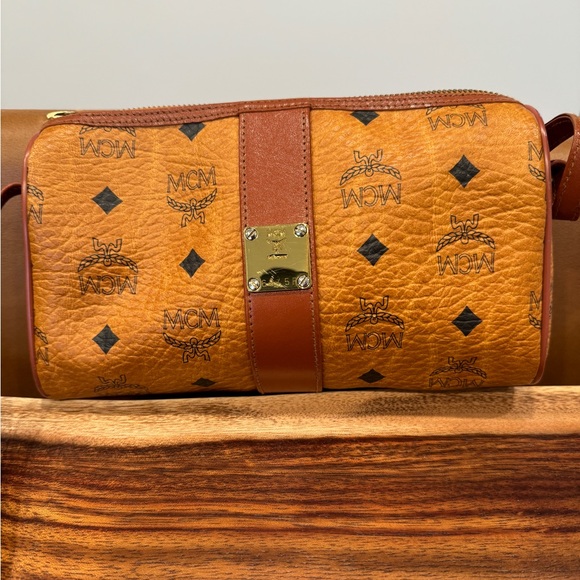 MCM Handbags - MCM Visetos Patricia Crossbody Bag